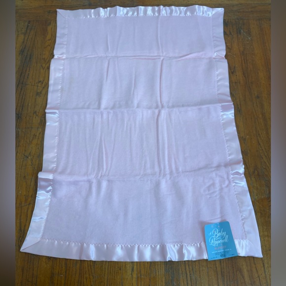 🆕 Vintage Baby Pepperell 36”x 50” Pink Blanket NWT - Picture 3 of 6